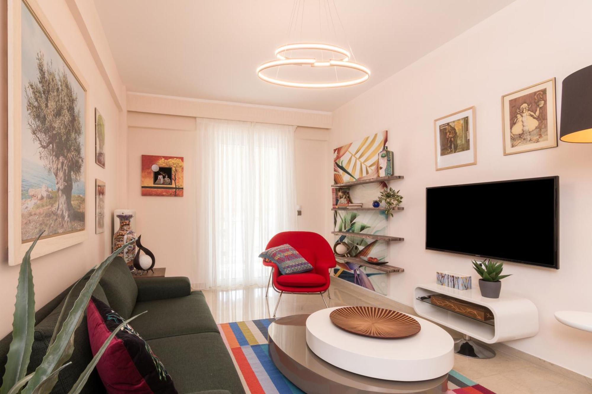 Three Bedrooms Apt In Kallithea Афины Экстерьер фото